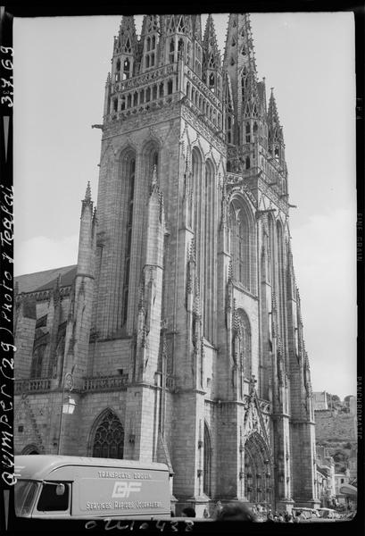 Façade ouest vue en perspective