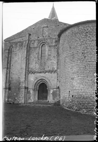 Façade ouest et tour