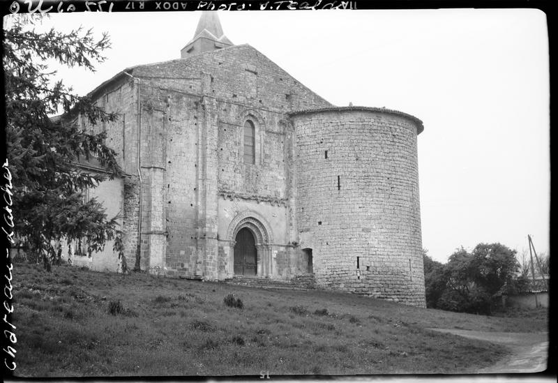 Façade ouest et tour