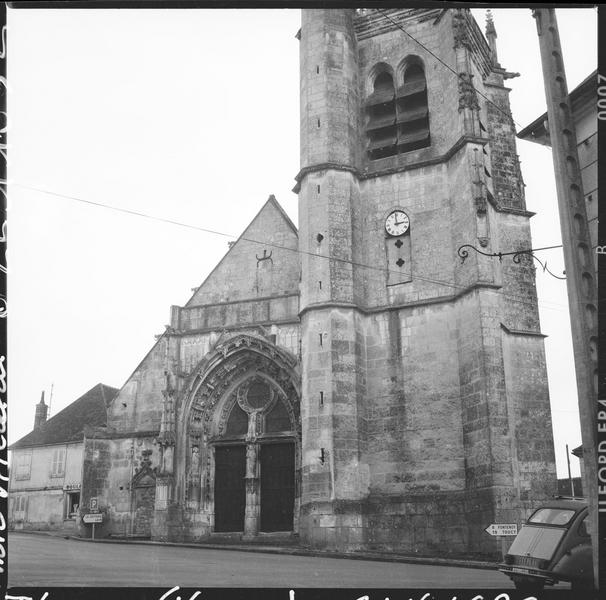 Façade ouest et clocher