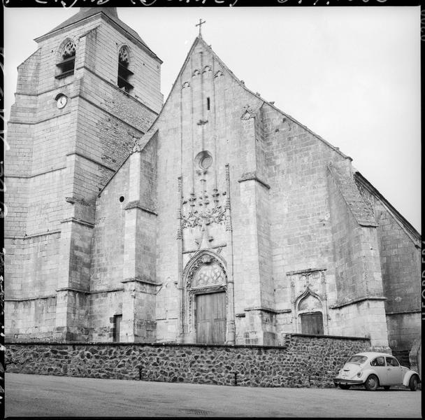 Façade ouest et clocher