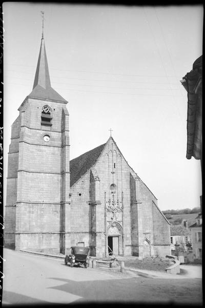 Façade ouest et clocher