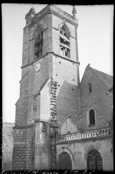 Clocher, côté ouest