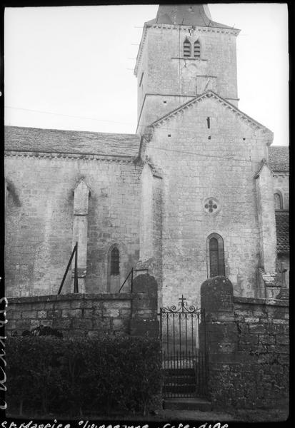 Transept nord et clocher