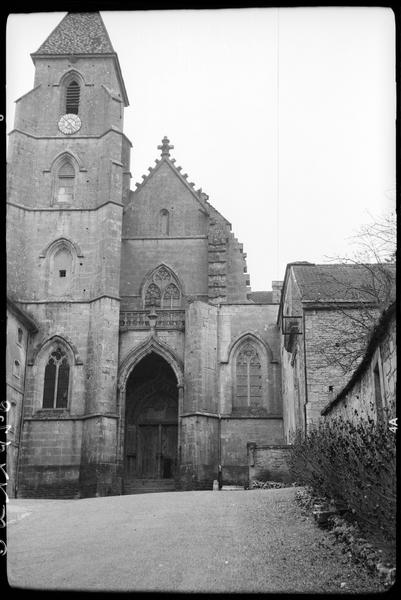 Façade ouest et clocher