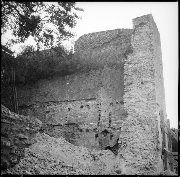 Murs intérieurs détériorés