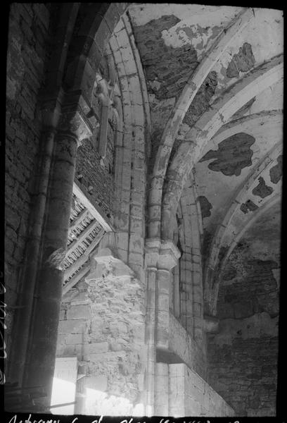 Chapelle : intérieur, voûtes