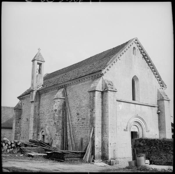 Chapelle de la Corroierie : ensemble nord-ouest