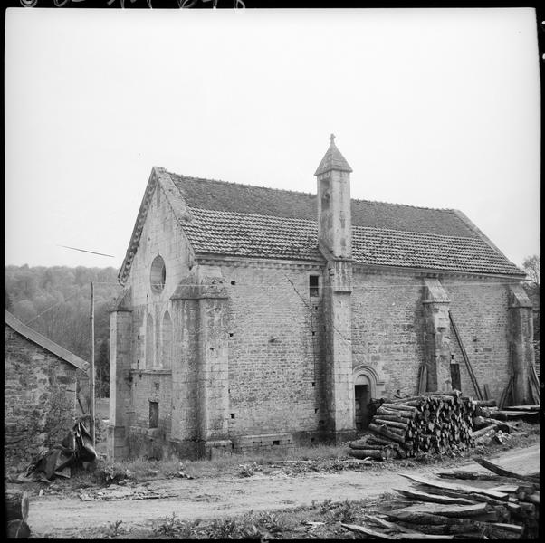 Chapelle de la Corroierie : façade nord