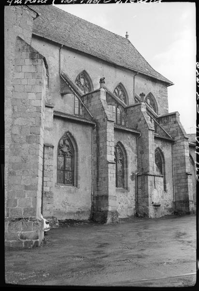 Façade sud de l'église