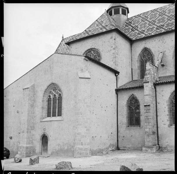 Façade sud de l'église, détail