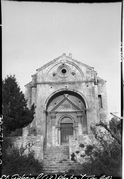 Façade ouest de la chapelle