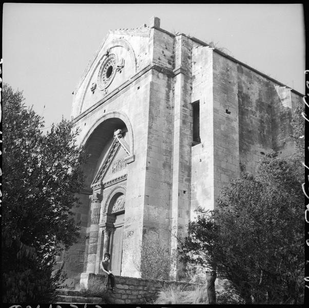 Façade ouest de la chapelle