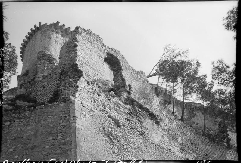 Enceinte en ruines