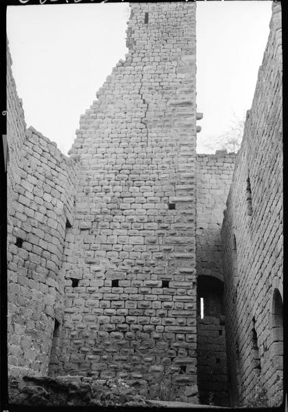 Intérieur des ruines