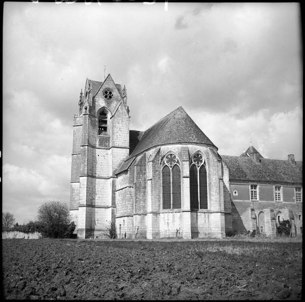 Abside et clocher de l'église