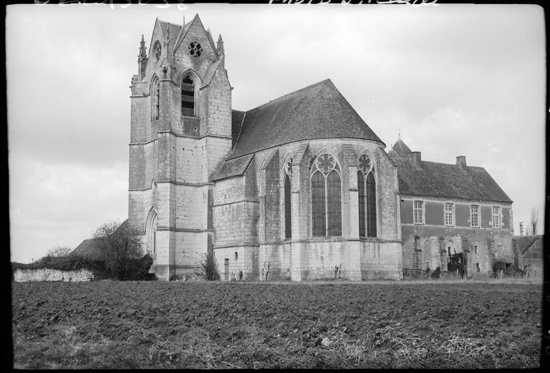 Abside et clocher de l'église