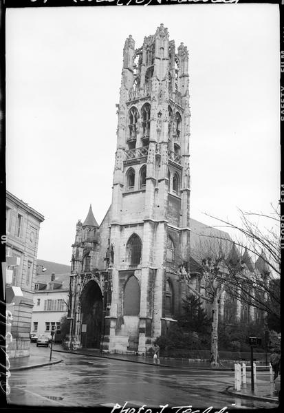 Façade ouest et clocher