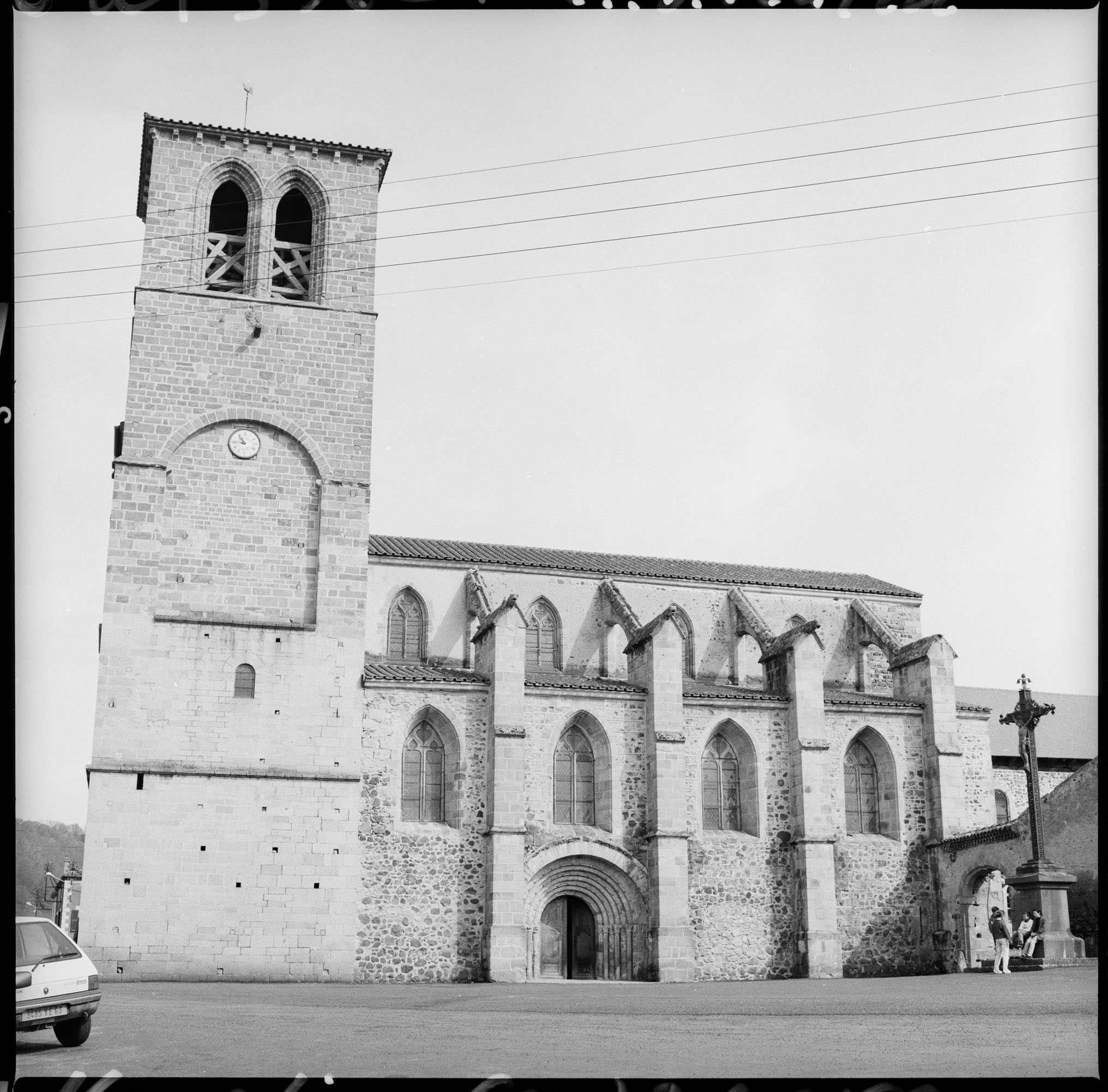 Eglise abbatiale : ensemble sud