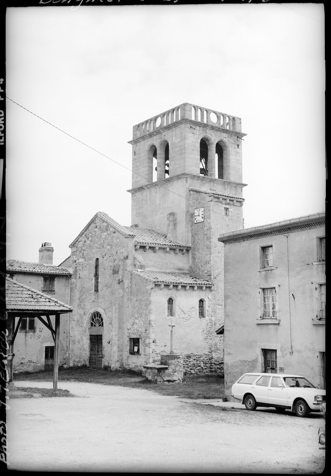 Façade ouest et clocher