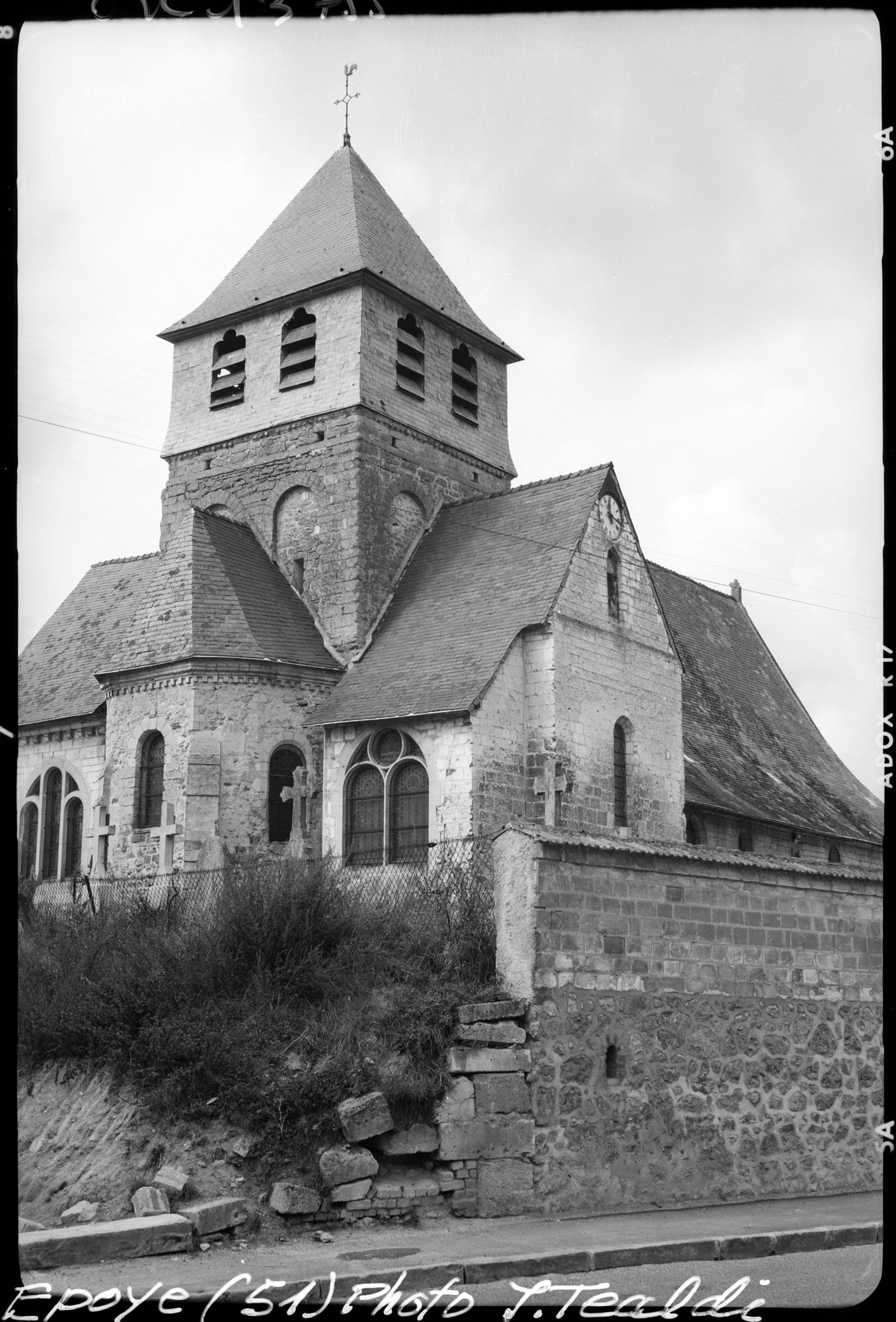 Abside et clocher