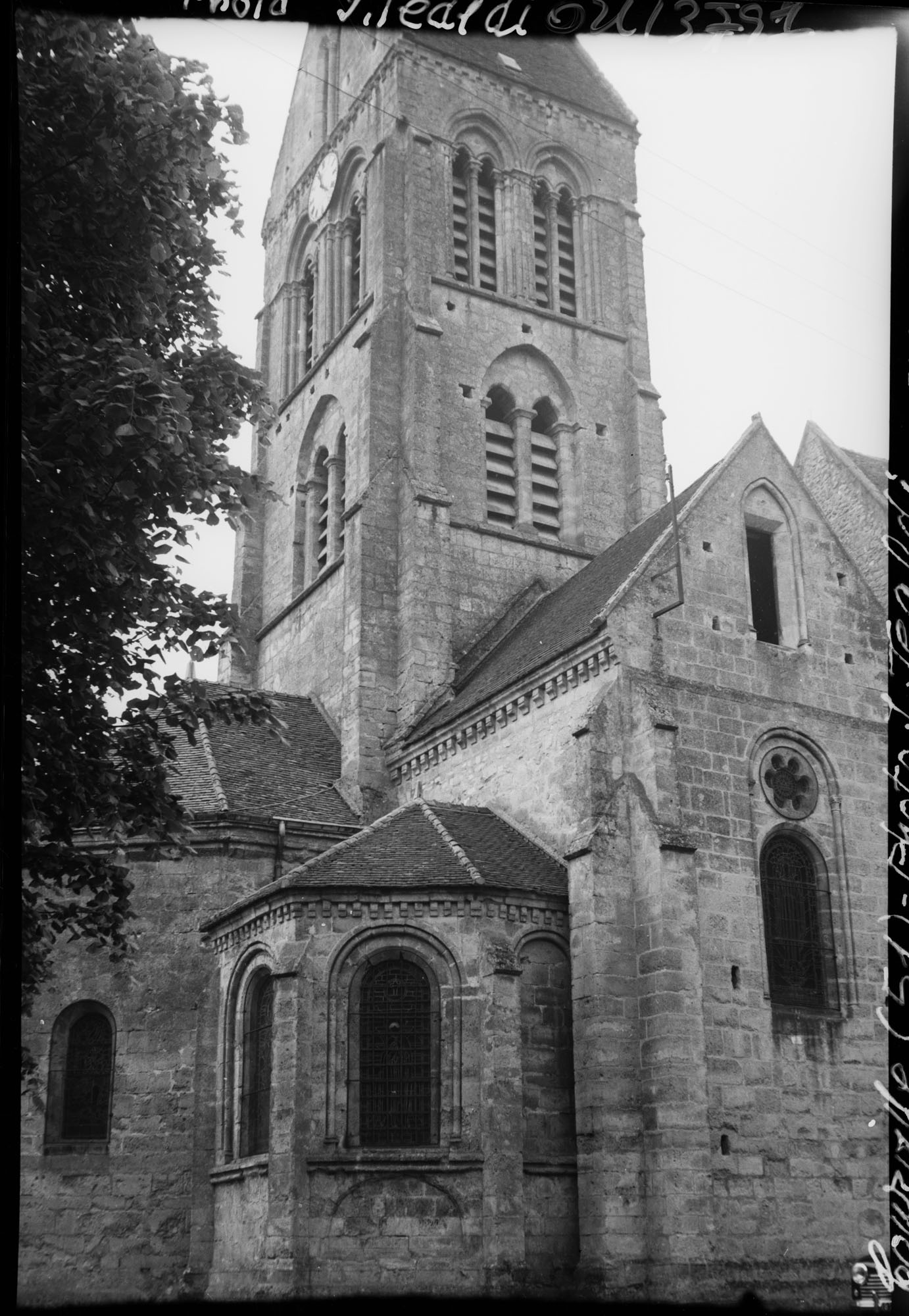 Chapelle absidiale côté nord-est