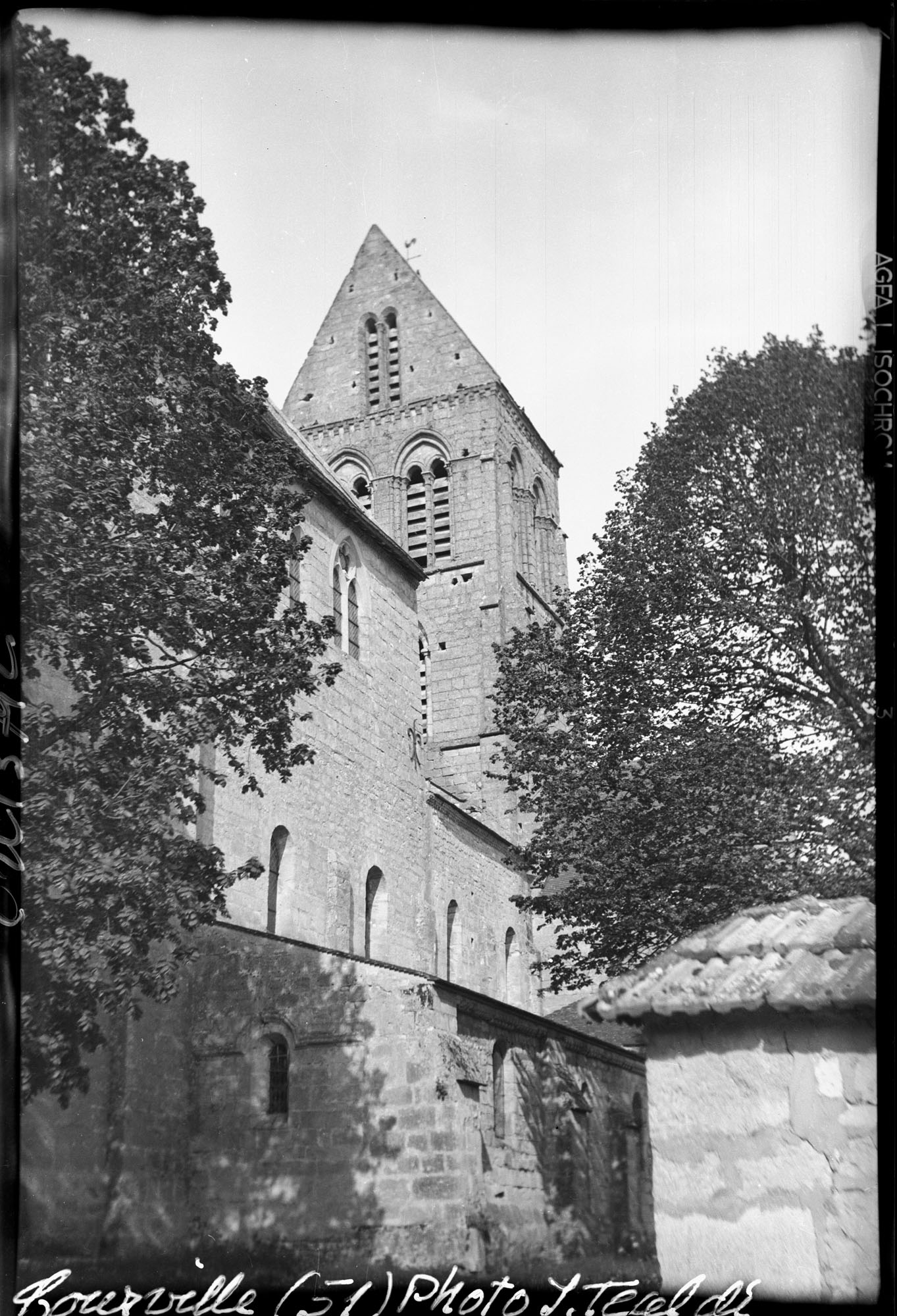 Façade sud et clocher