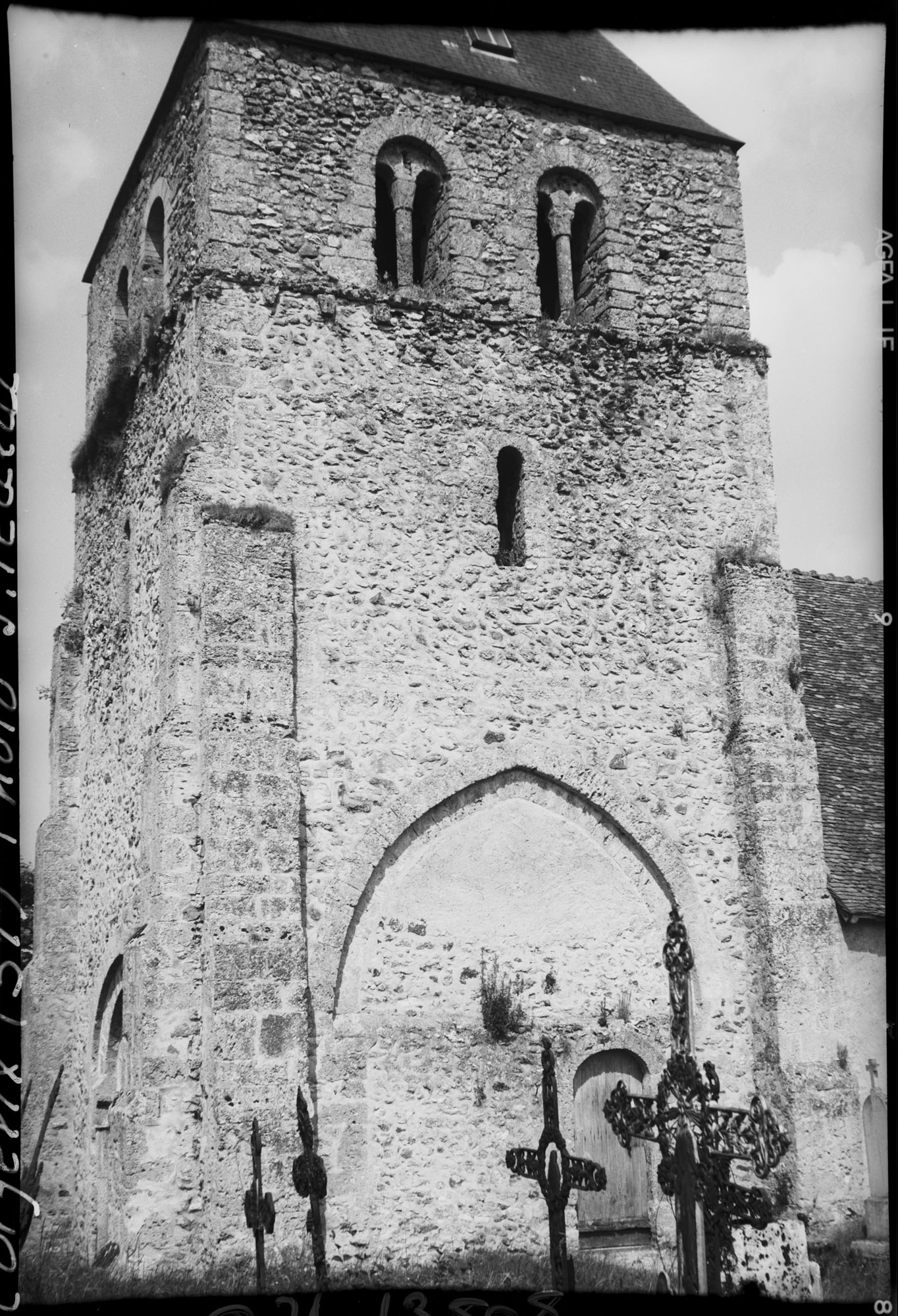 Clocher, côté sud