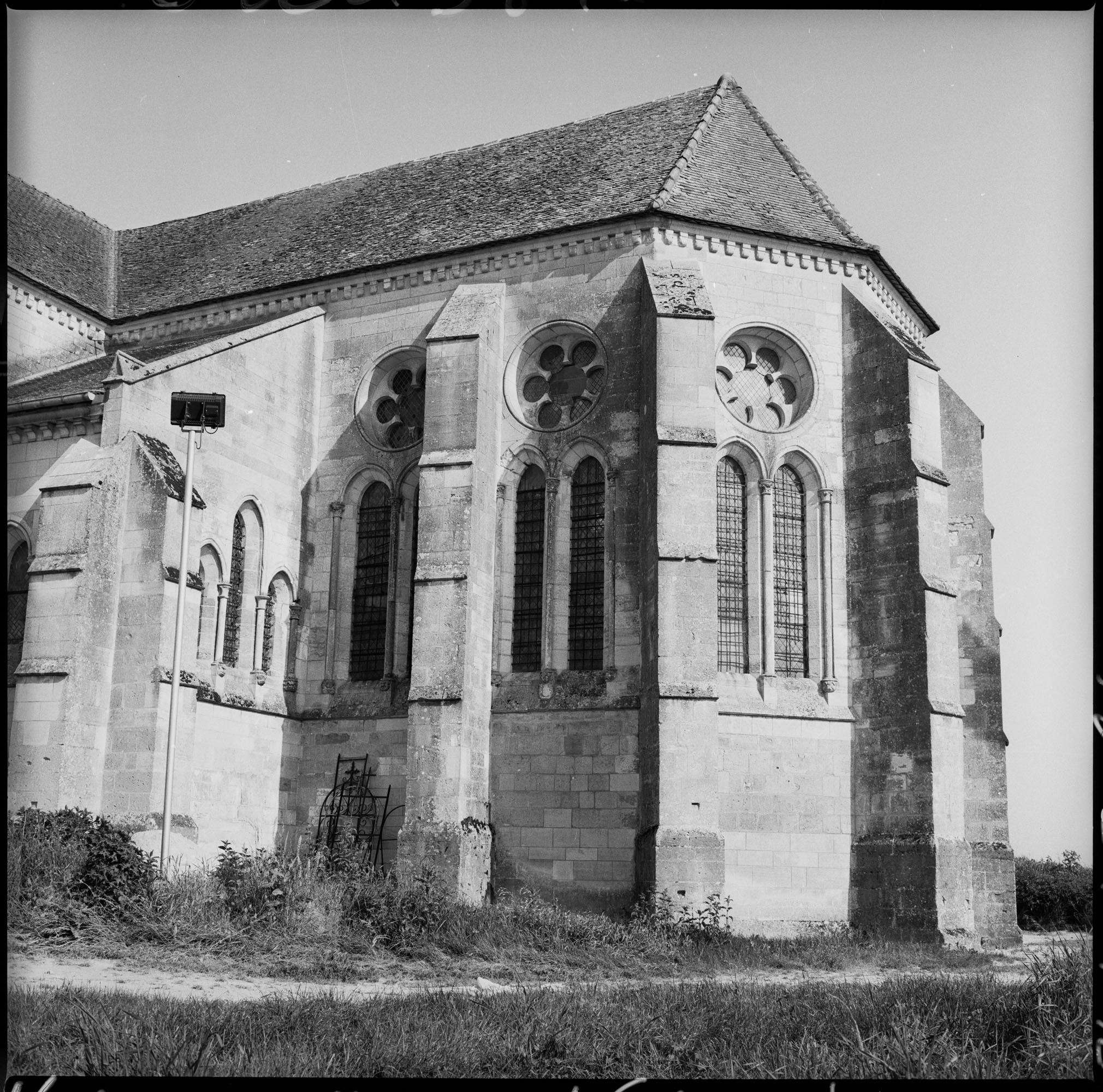 Abside, côté sud