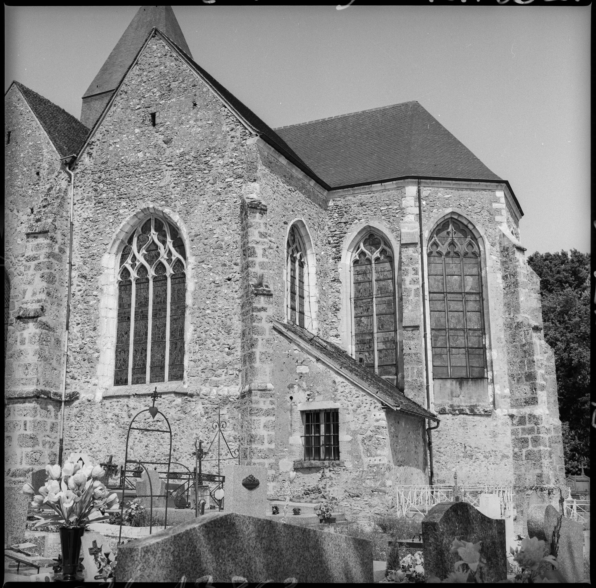 Abside et transept sud