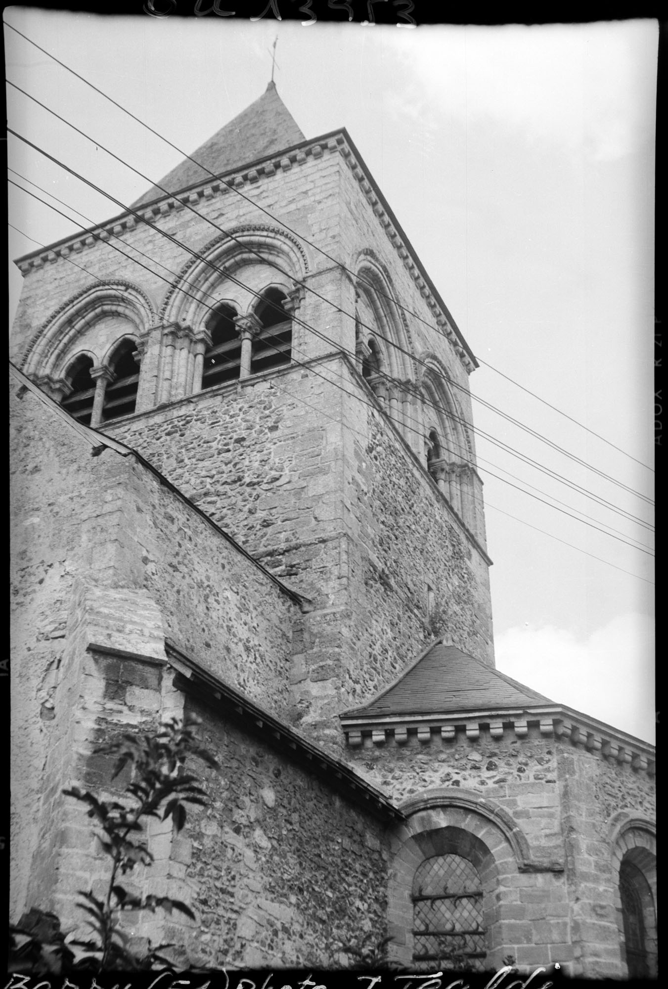 Clocher, côté est