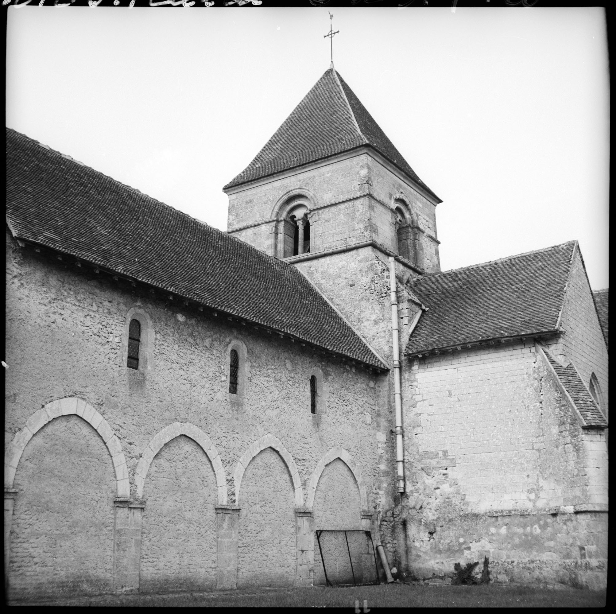 Angle de façades et clocher