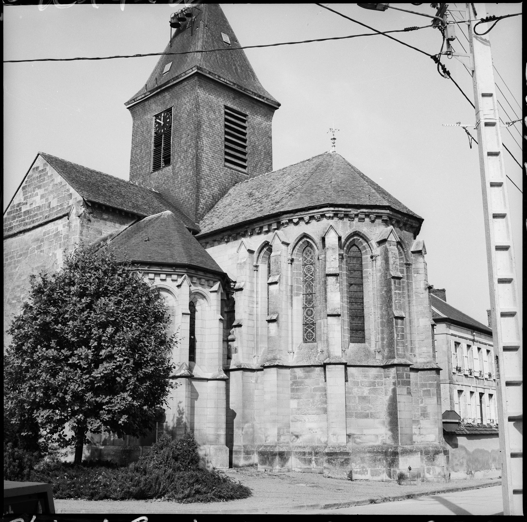 Abside et clocher