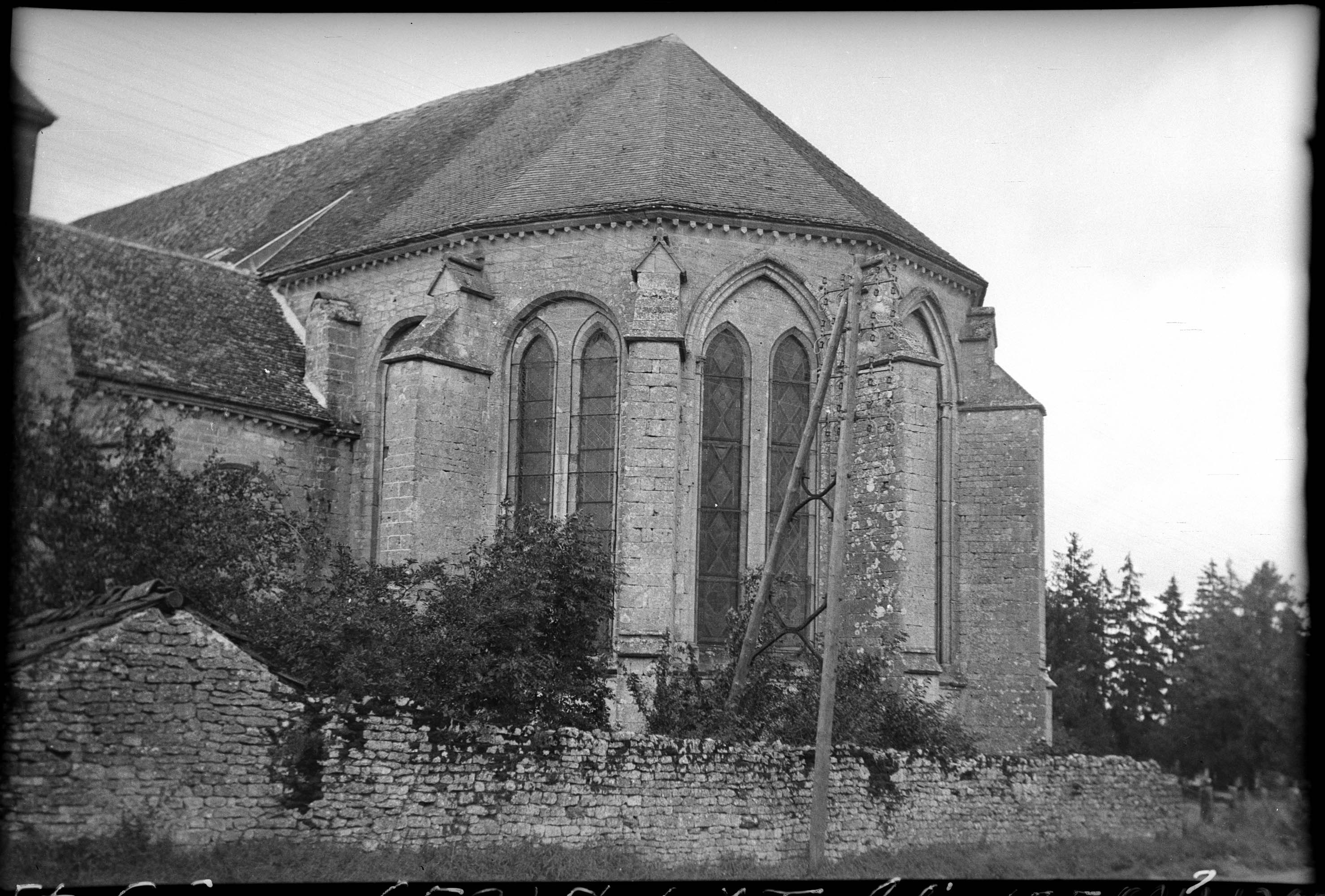 Abside, côté sud