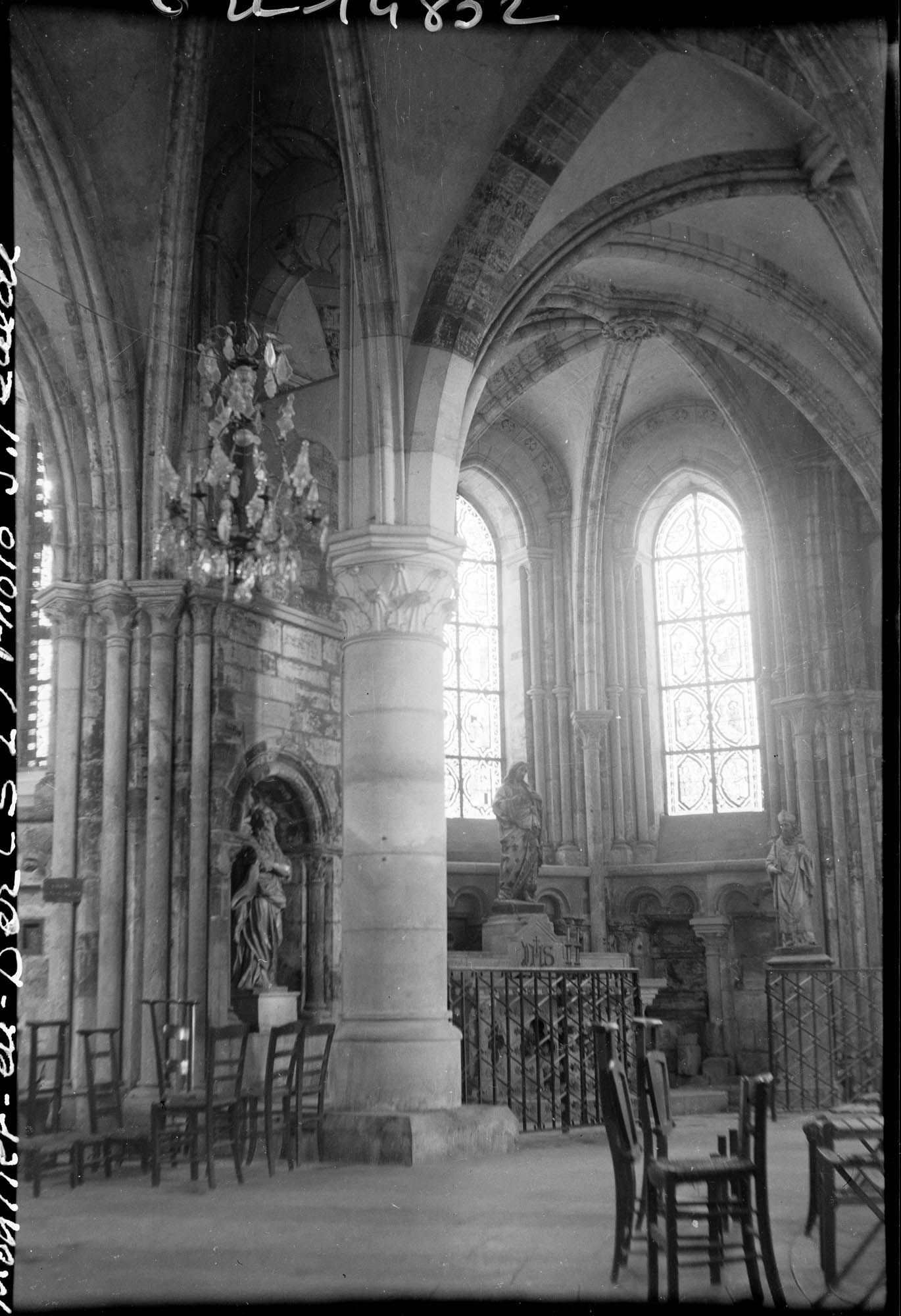 Intérieur : chapelle rayonnante