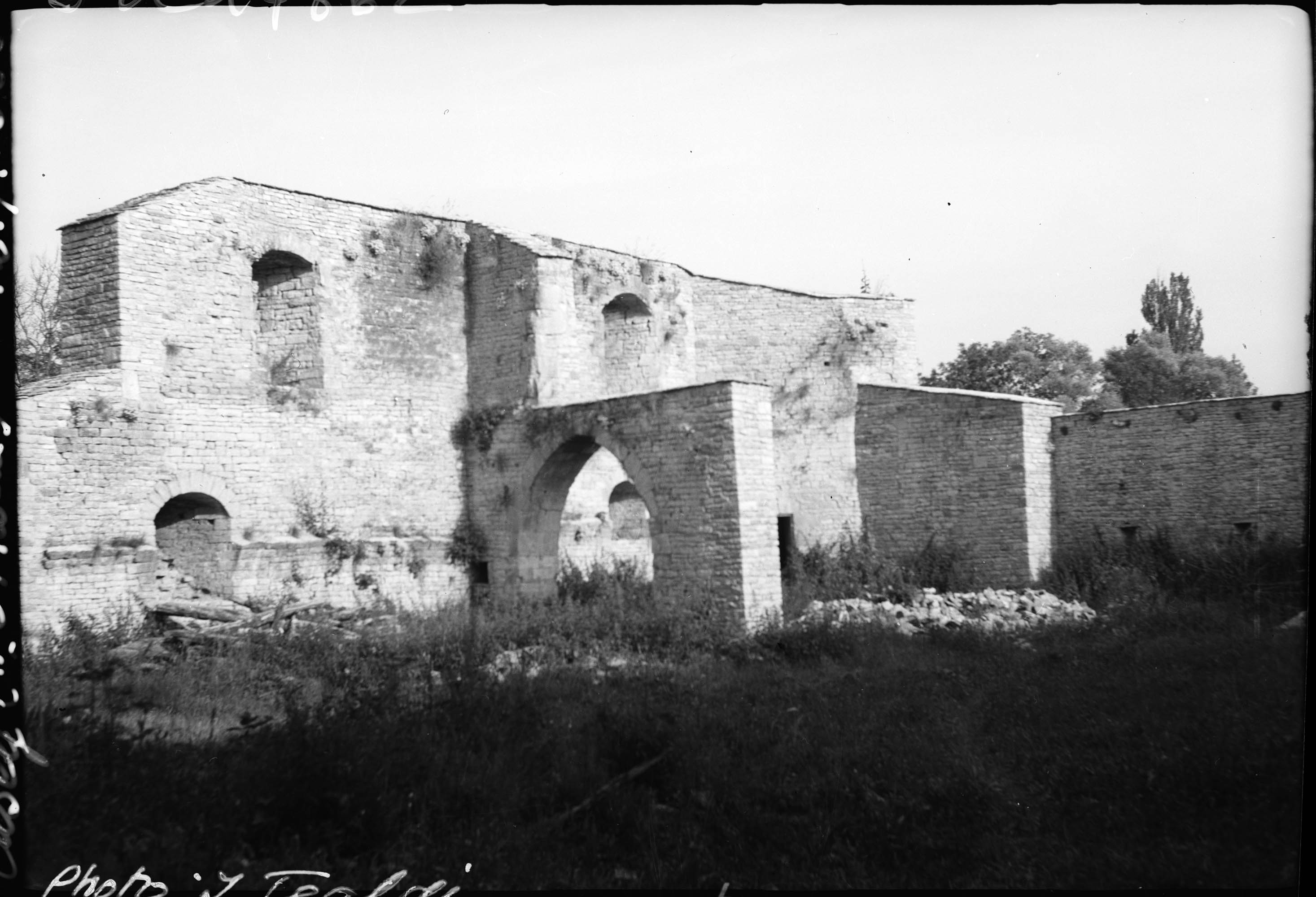 Ensemble des ruines, vue intérieure