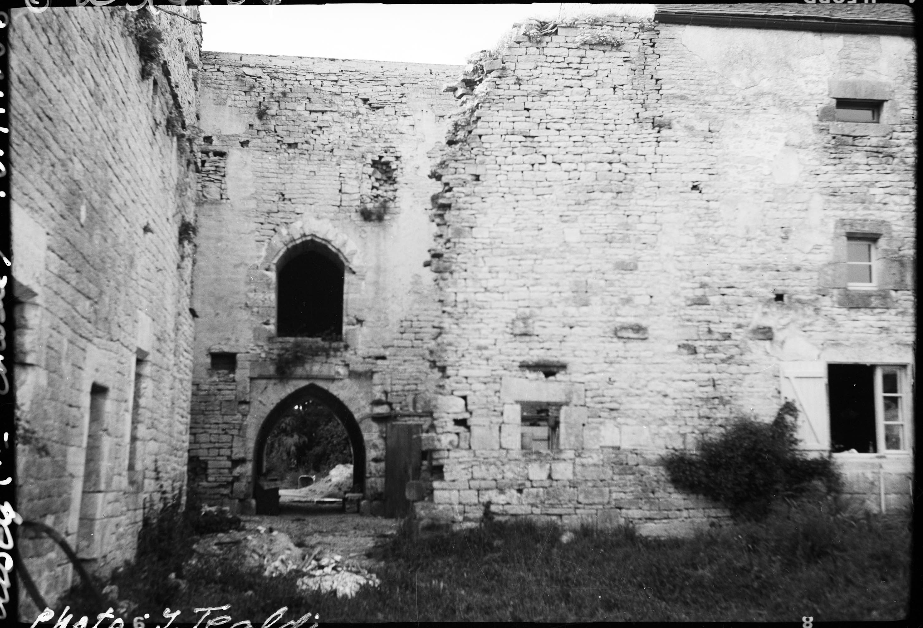 Ensemble des ruines, vue intérieure