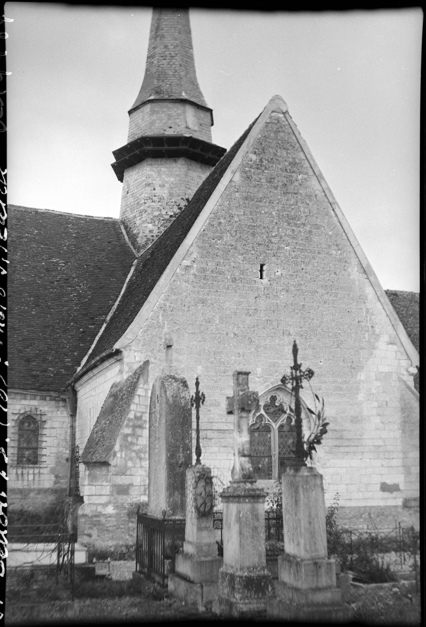 Transept sud et base du clocher