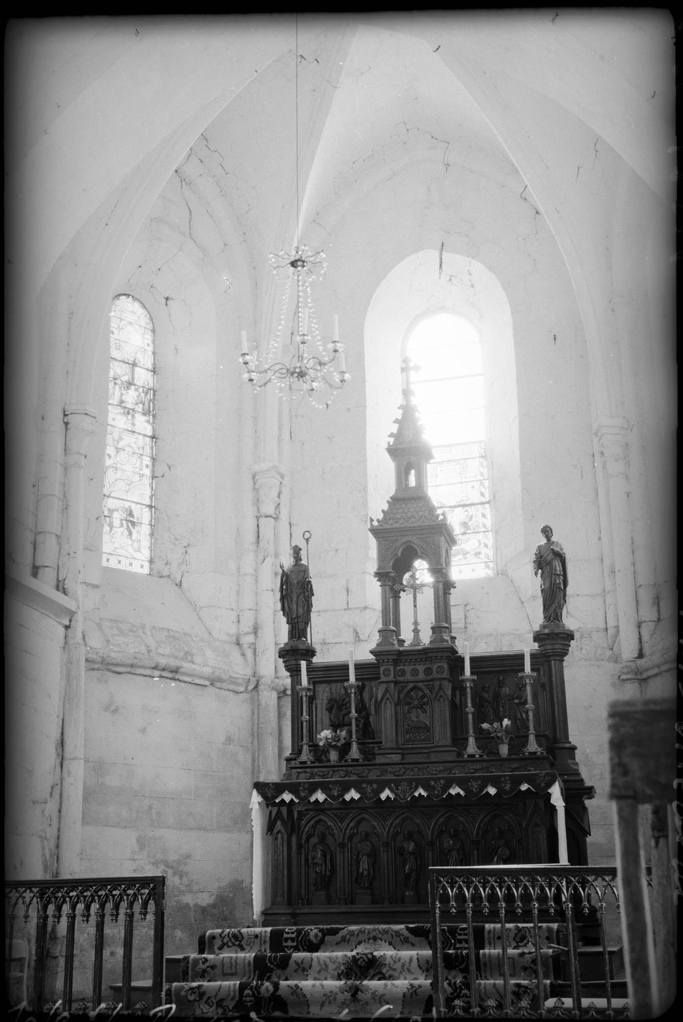 Intérieur : le choeur