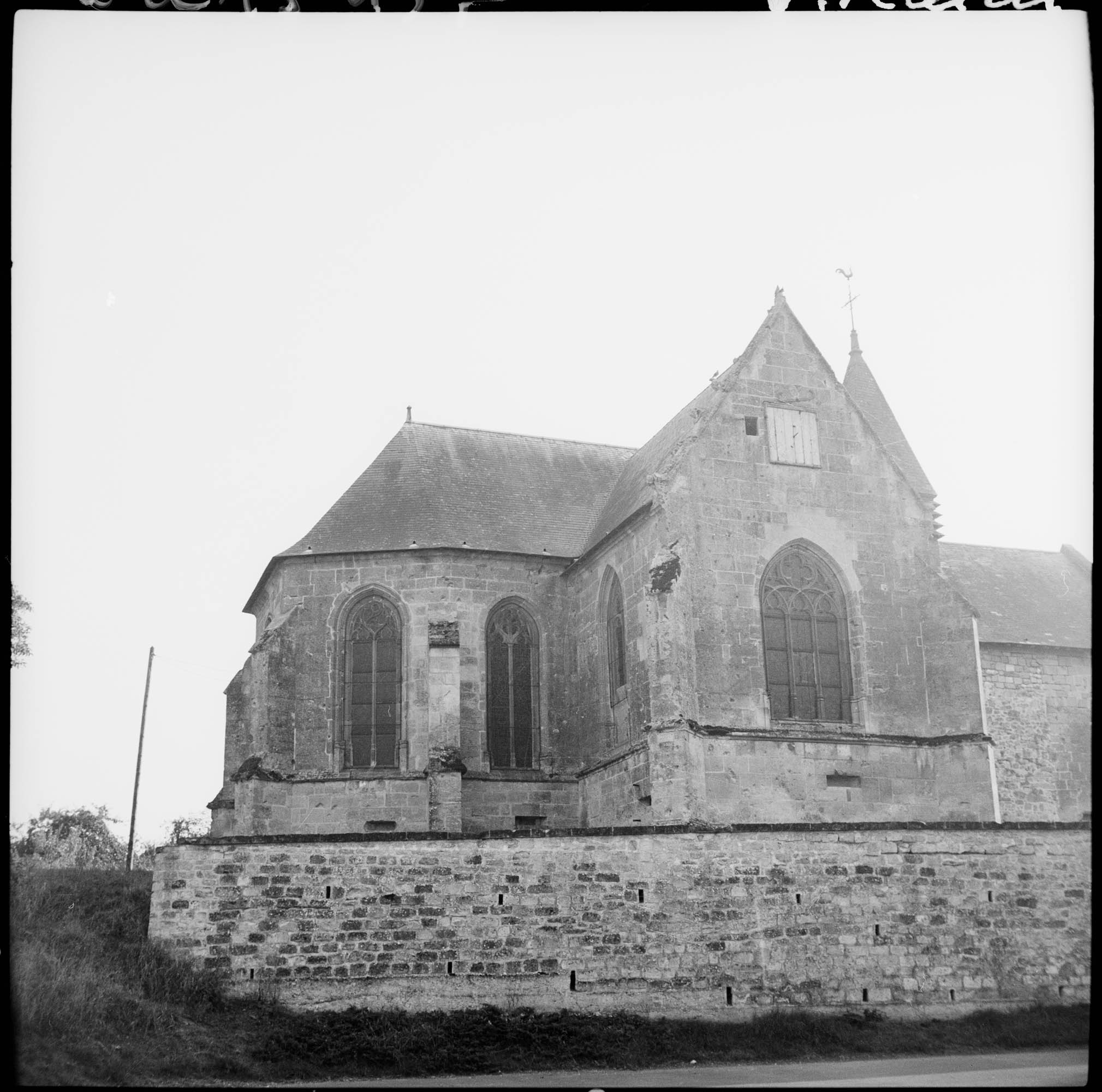 Abside et transept nord