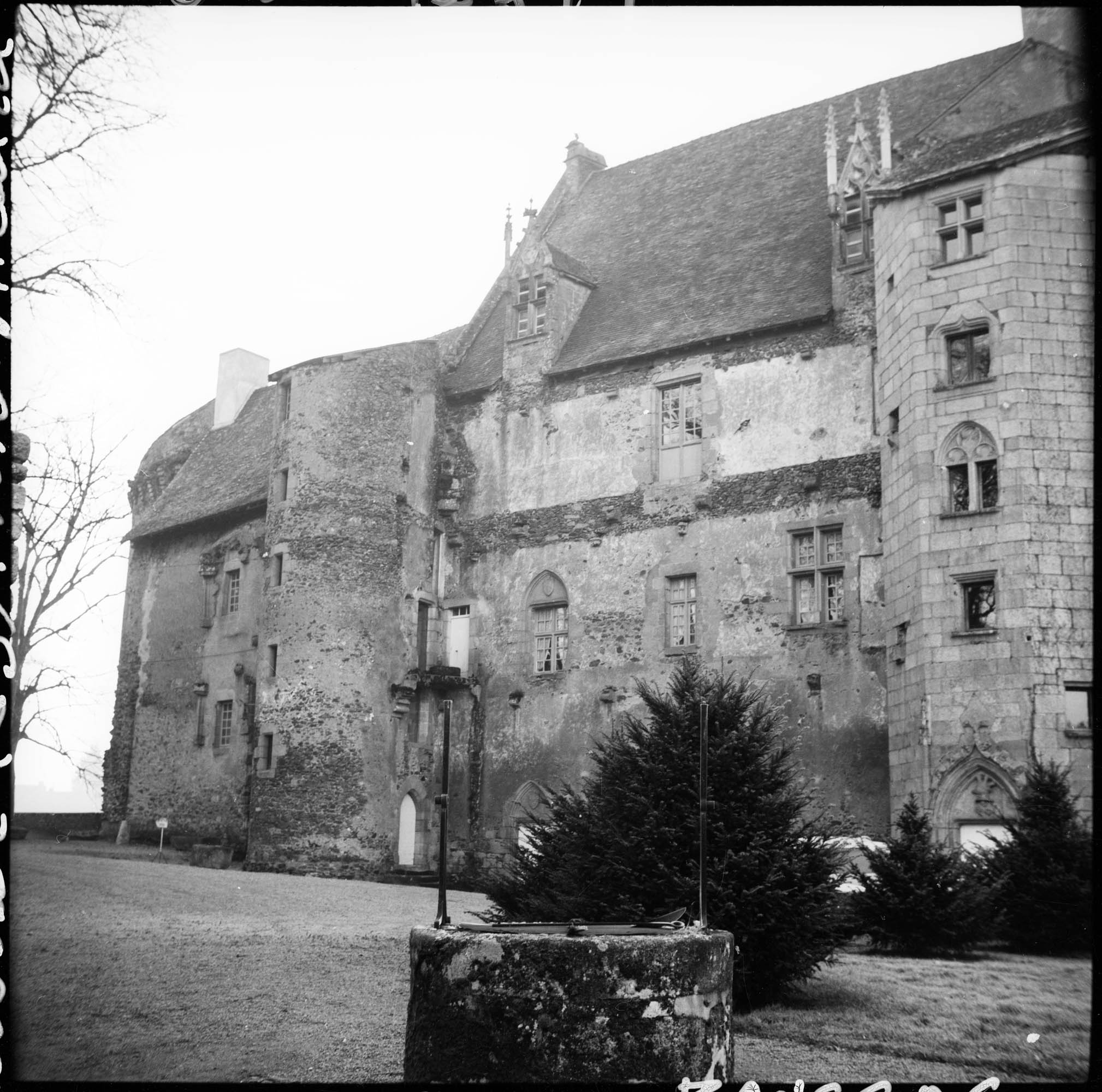 Façade nord sur cour