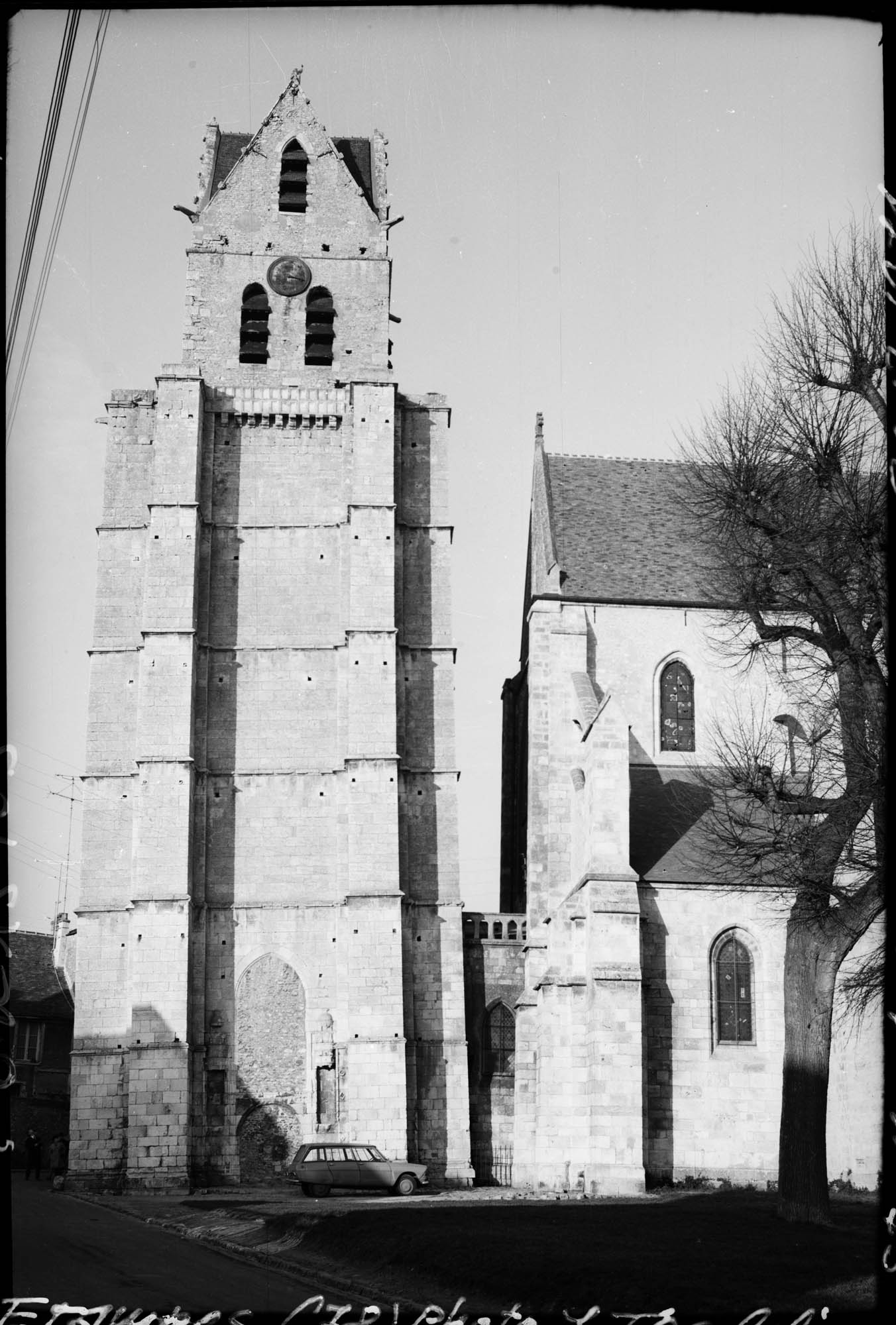 Clocher, côté sud