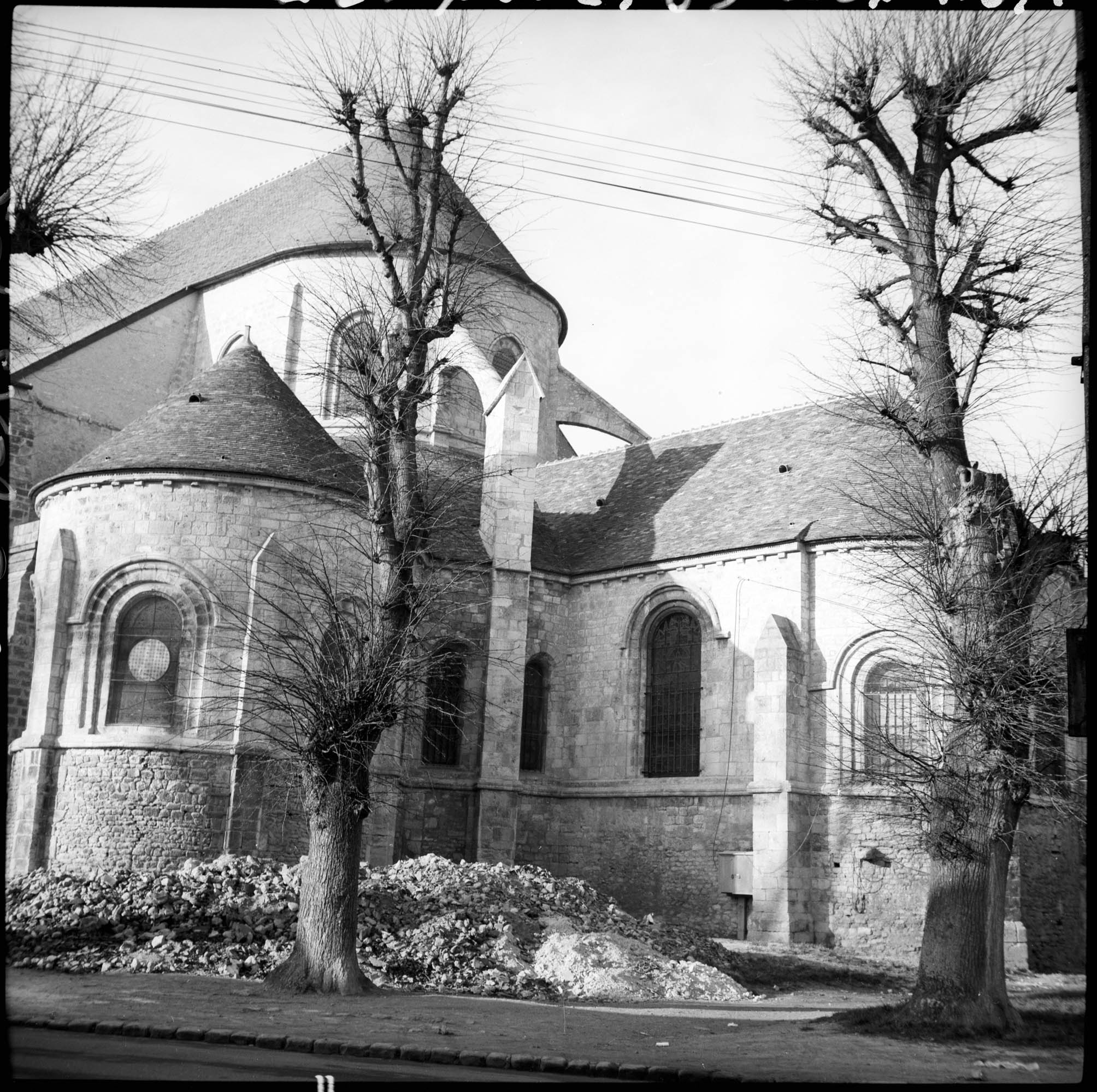 Abside, côté sud