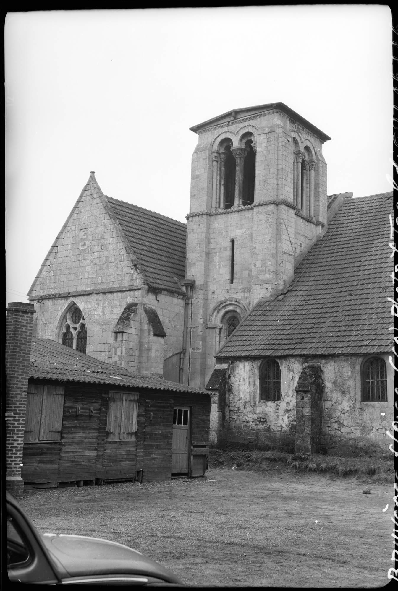 Façade nord et clocher