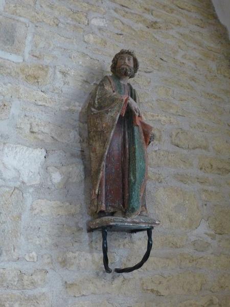 statue : saint Barthélémy, vue générale