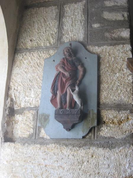 Bas-relief : Saint Jean-Baptiste