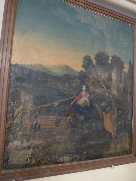 tableau : la Fuite en Egypte, vue générale