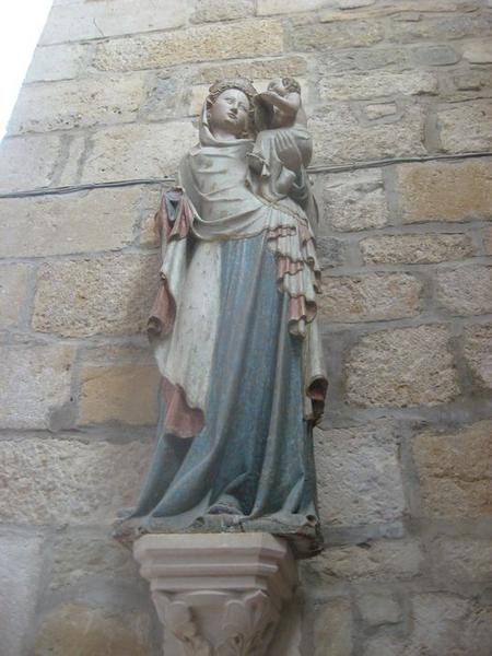 statue : Vierge à l'Enfant, vue générale