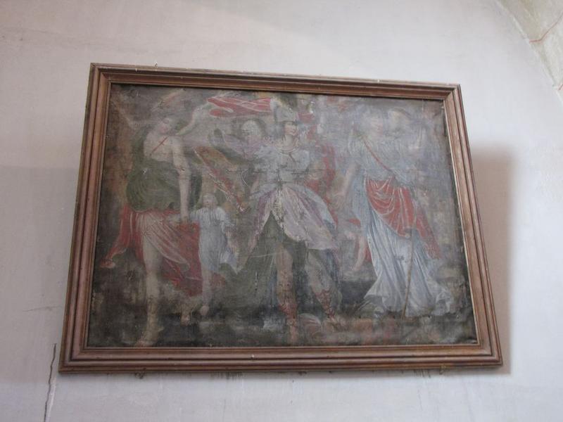 tableau : Triade de saints avec ange gardien, vue générale - © Ministère de la Culture (France), Médiathèque du patrimoine et de la photographie, diffusion RMN-GP