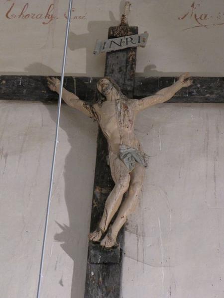 statue : Christ en croix, vue générale - © Ministère de la Culture (France), Médiathèque du patrimoine et de la photographie, diffusion RMN-GP